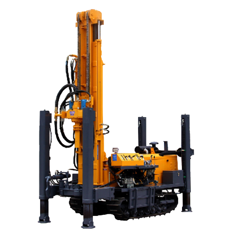 DQX180 crawler water well drilling rig